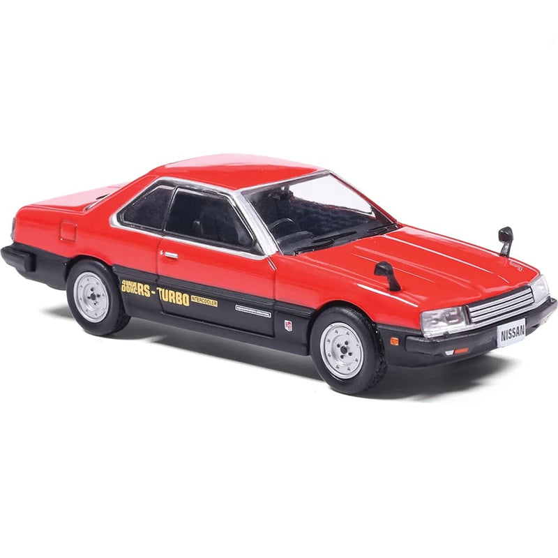1/64 1983 Nissan Skyline 2000 Turbo RS (R30) Iron Mask Red and Black by IXO America