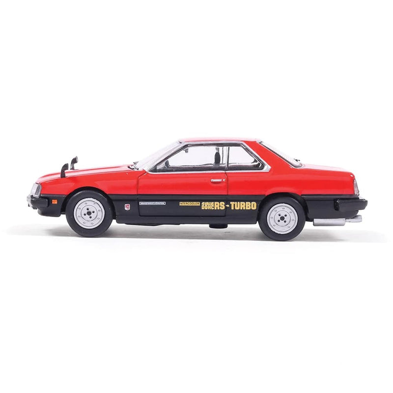 1/64 1983 Nissan Skyline 2000 Turbo RS (R30) Iron Mask Red and Black by IXO America
