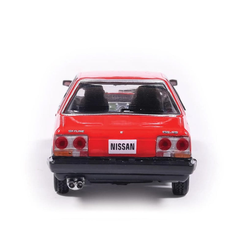 1/64 1983 Nissan Skyline 2000 Turbo RS (R30) Iron Mask Red and Black by IXO America