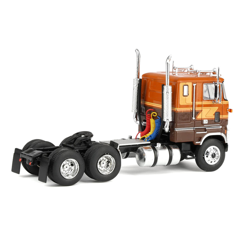 1/64 1976 Ford COE 9000 Truck by IXO America, Brown & Tan