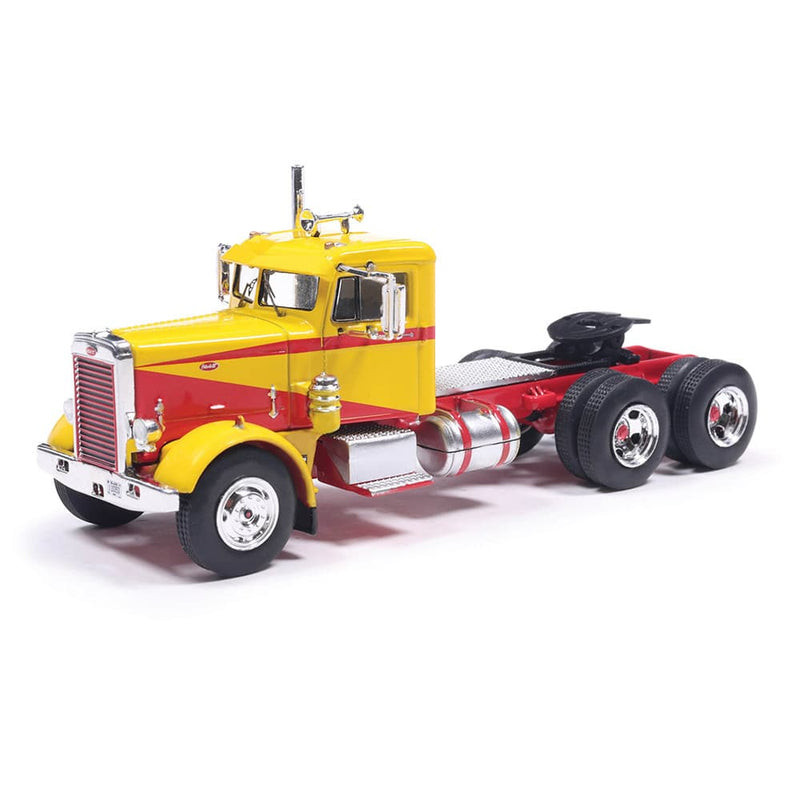 1/64 1963 Peterbilt 281 Yellow and Red by IXO America