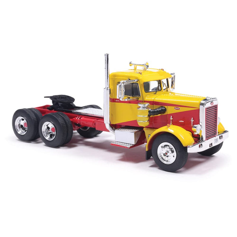 1/64 1963 Peterbilt 281 Yellow and Red by IXO America
