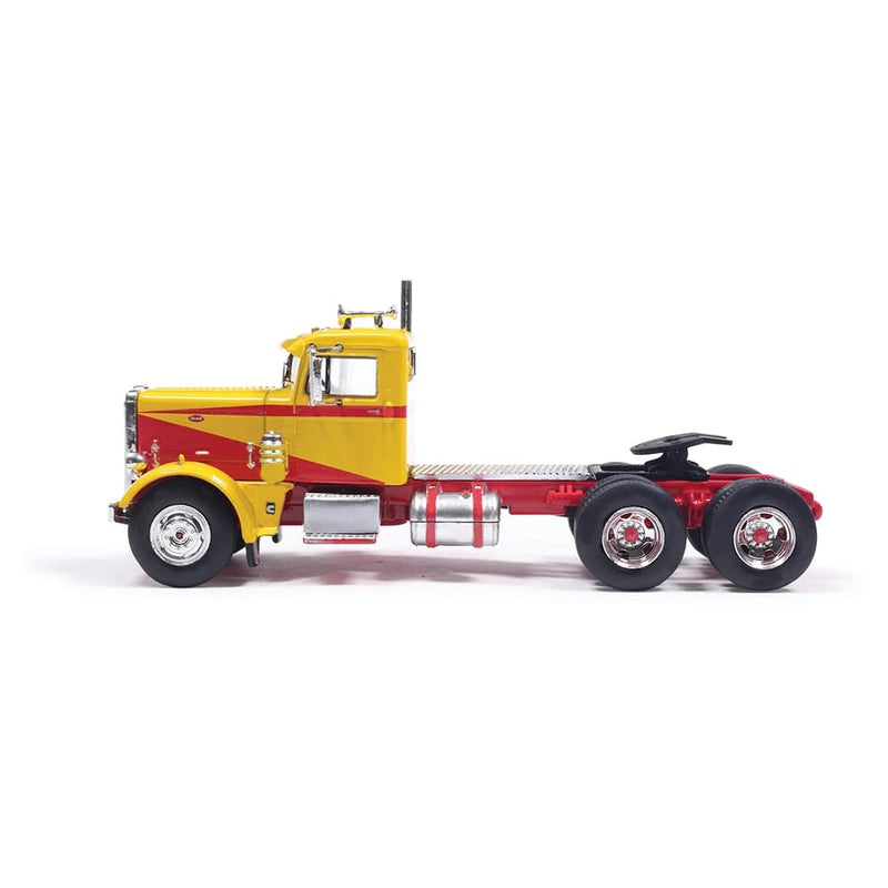1/64 1963 Peterbilt 281 Yellow and Red by IXO America