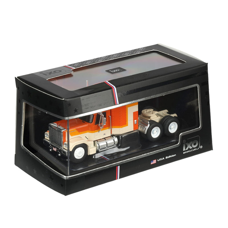 1/64 1980 GMC General Orange and Yellow by IXO America