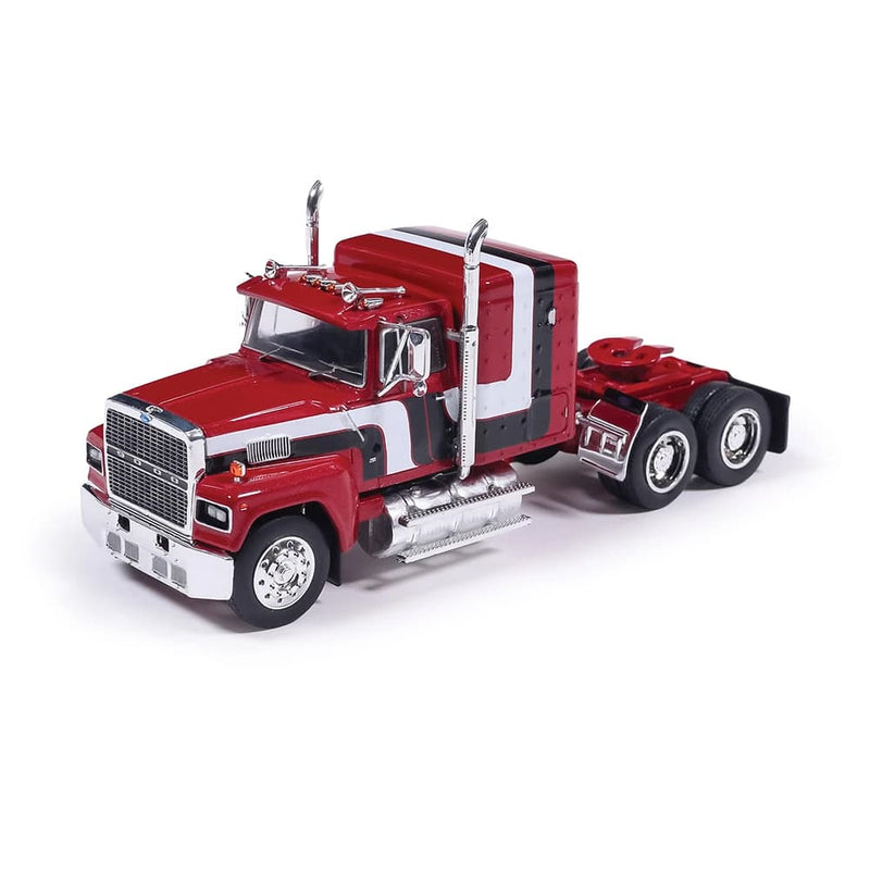 1/64 1978 Ford LTL-9000 Sales Brochure Truck (trailer not included) Black, Red, and White by IXO America