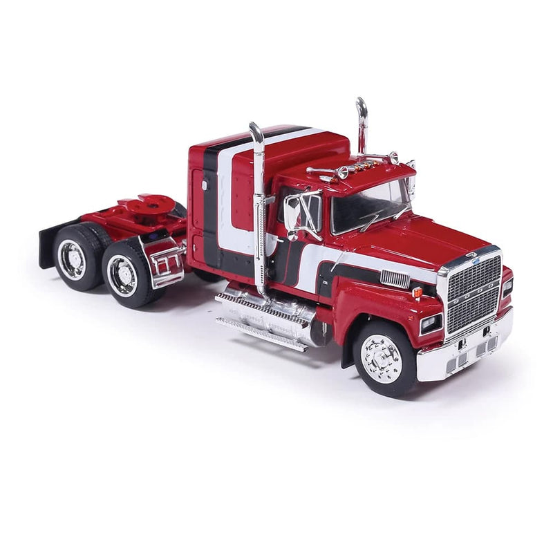 1/64 1978 Ford LTL-9000 Sales Brochure Truck (trailer not included) Black, Red, and White by IXO America