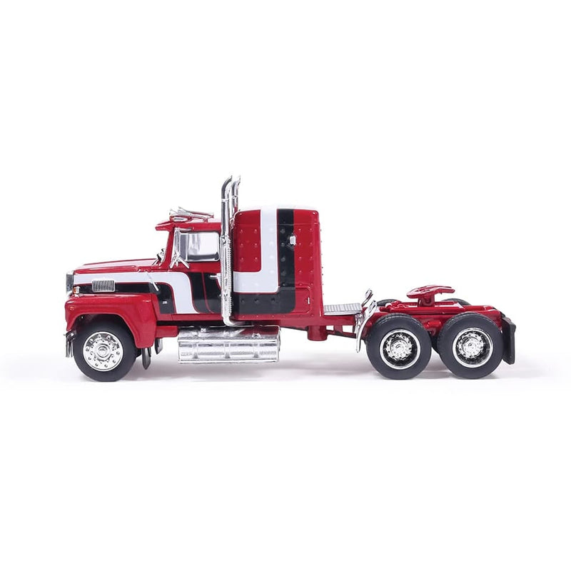 1/64 1978 Ford LTL-9000 Sales Brochure Truck (trailer not included) Black, Red, and White by IXO America
