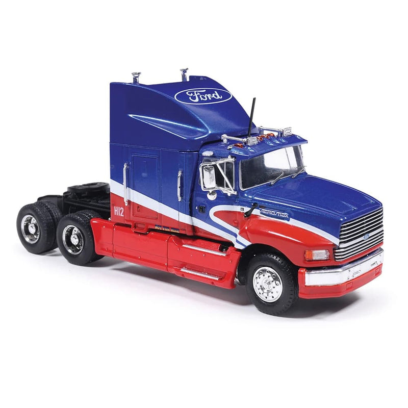 1/64 1990 Ford Aeromax Red and Blue by IXO America