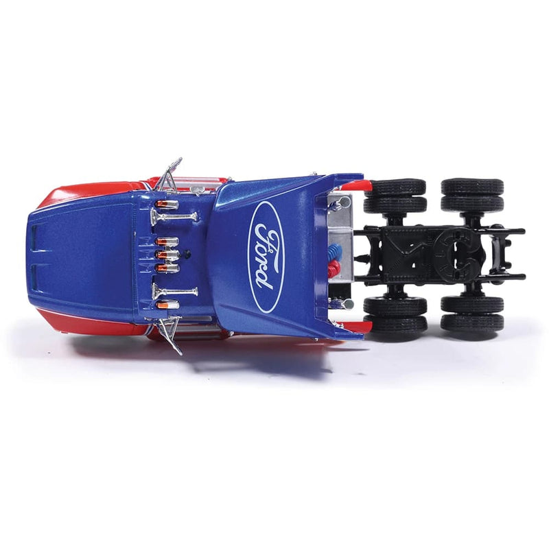 1/64 1990 Ford Aeromax Red and Blue by IXO America