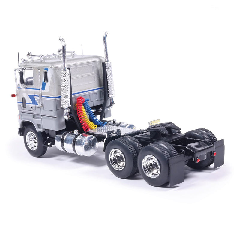 1/64 Ford COE 9000 Blue and Silver by IXO America