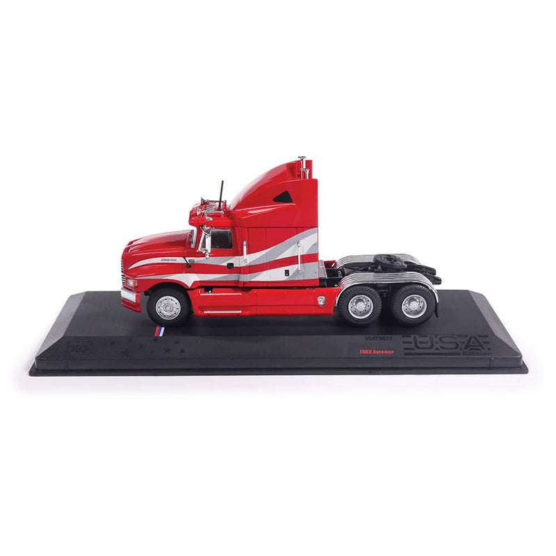 1/64 1980 Ford Aeromax Burgundy and Gray by IXO America