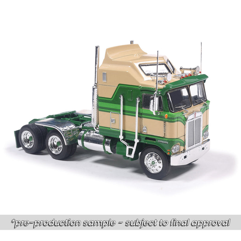 1/64 1976 Kenworth K100 Aerodyne Tan and Green by IXO America