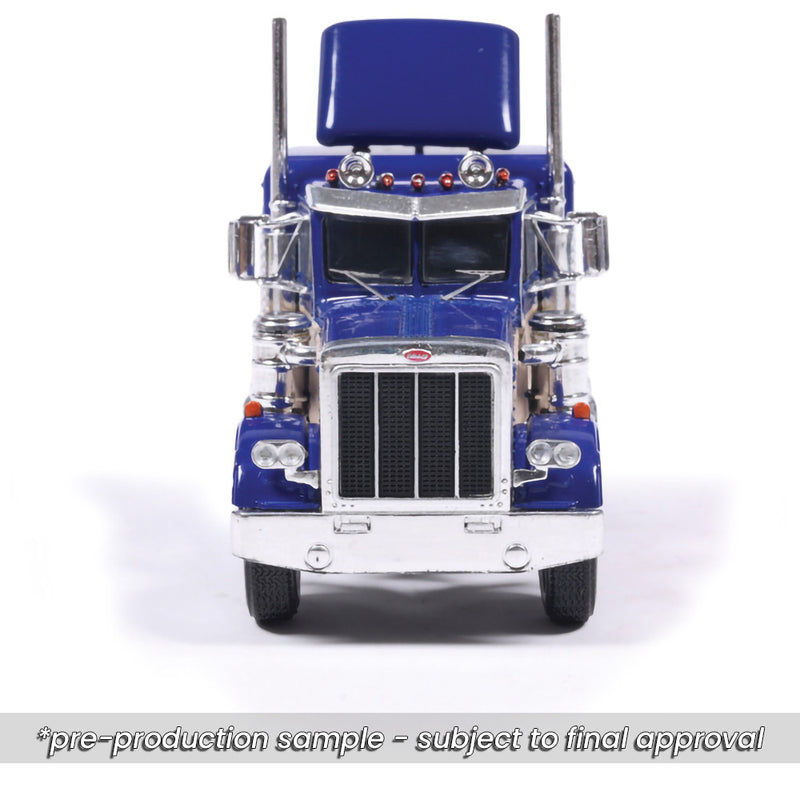 1/64 1973 Peterbilt 359 Blue and Tan by IXO America