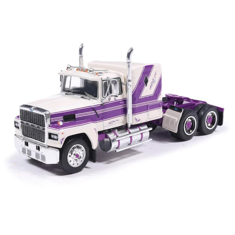 1/64 1978 Ford LTL-9000 Purple and Cream by IXO America