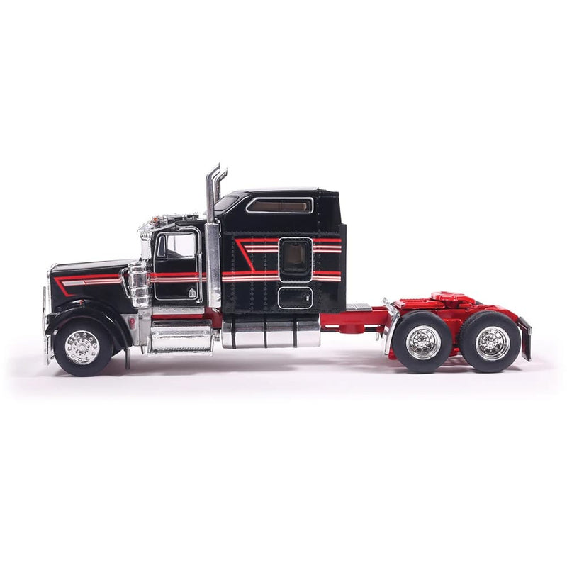 1/64 1990 Kenworth W900 with Stripe Black by IXO America