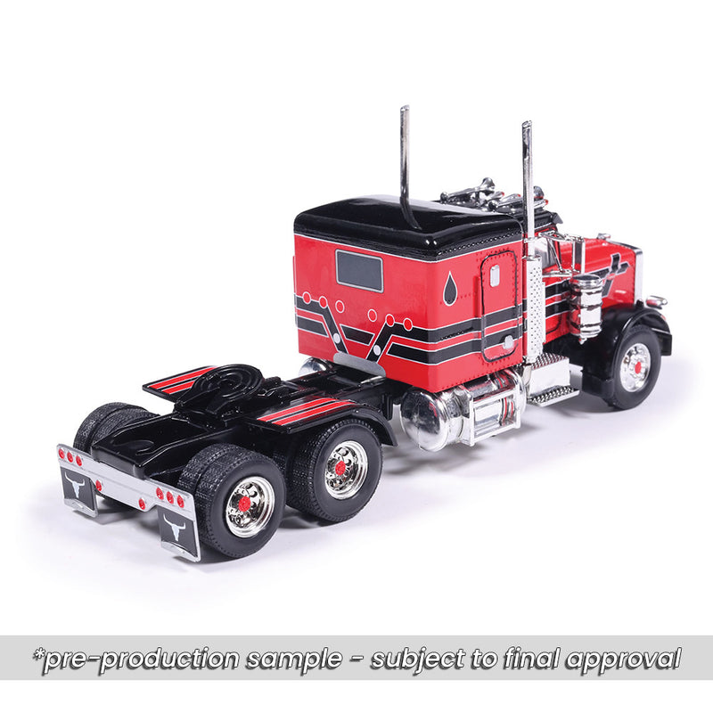 1/64 1973 Peterbilt 359 Red and Black by IXO America