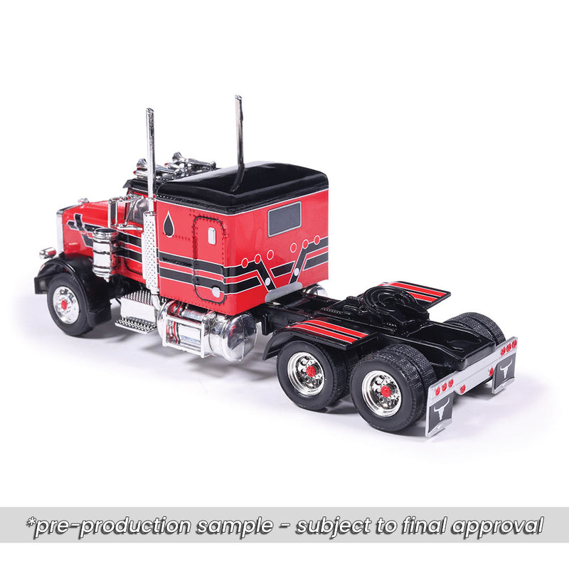 1/64 1973 Peterbilt 359 Red and Black by IXO America
