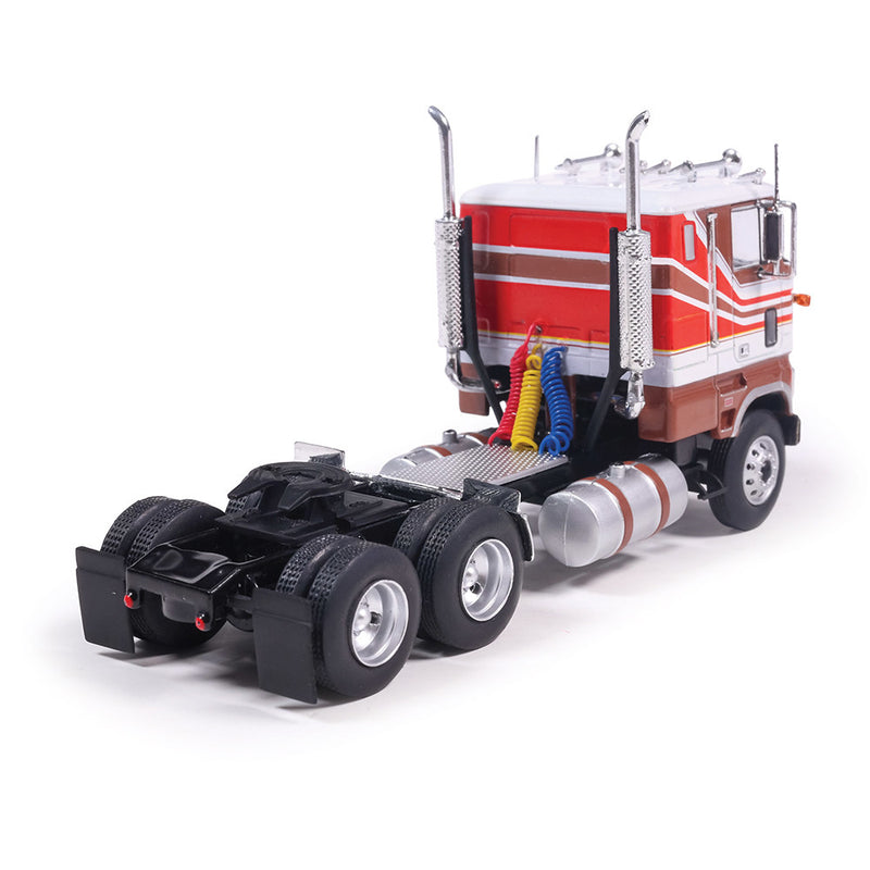 1/64 1976 Ford CL 9000 Brown and Red by IXO America
