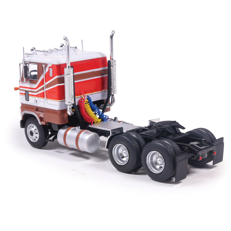 1/64 1976 Ford CL 9000 Brown and Red by IXO America
