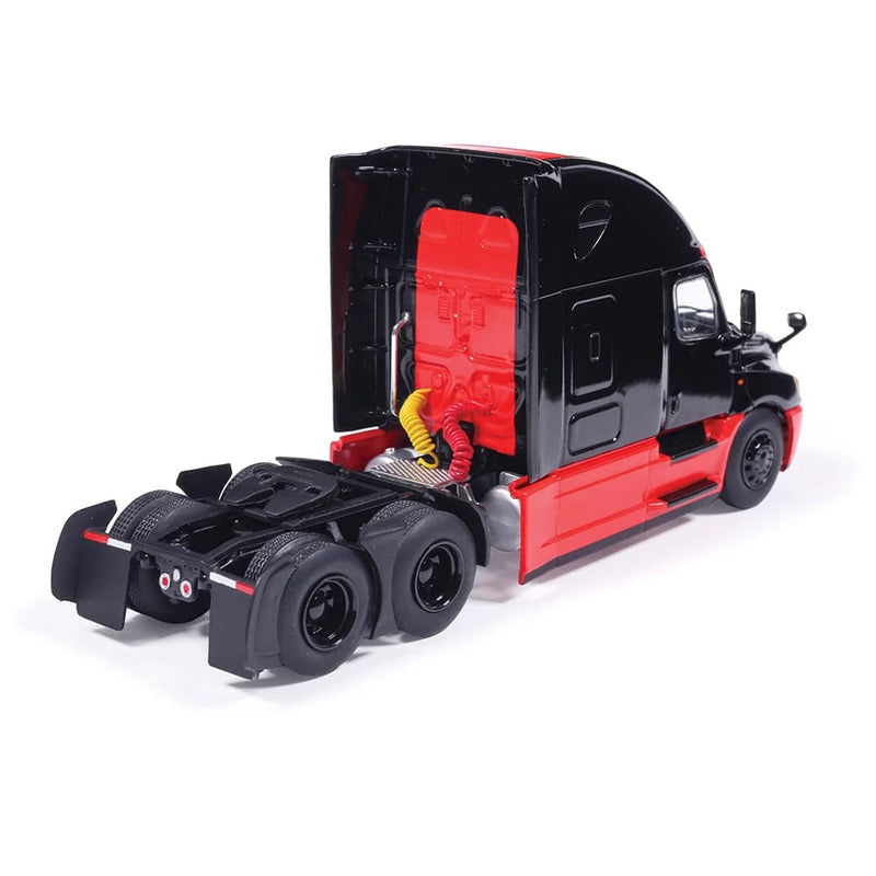 1/64 2018 Freightliner Cascadia Black and Red by IXO America