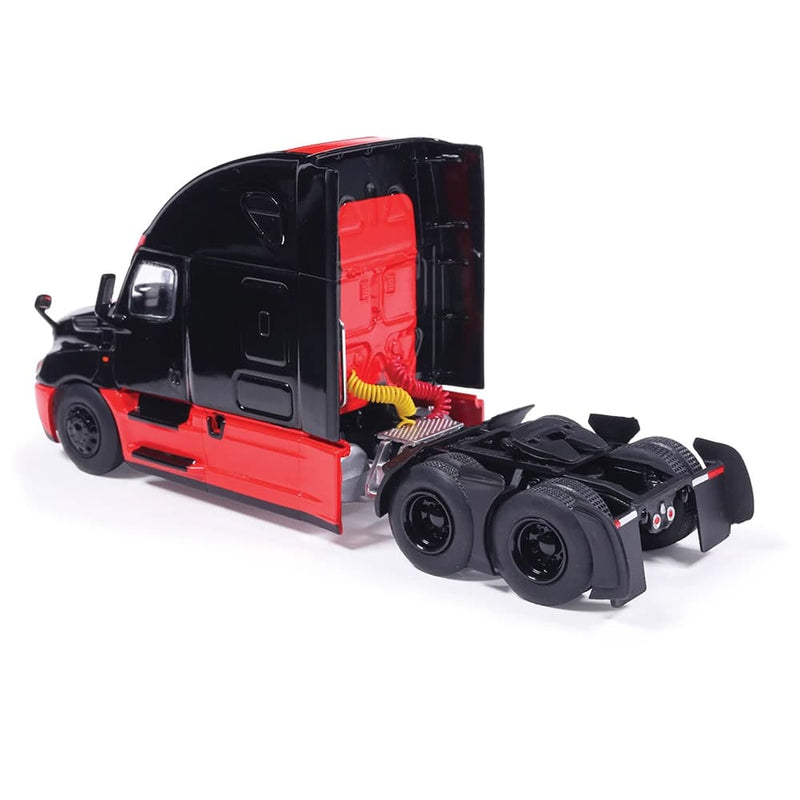 1/64 2018 Freightliner Cascadia Black and Red by IXO America