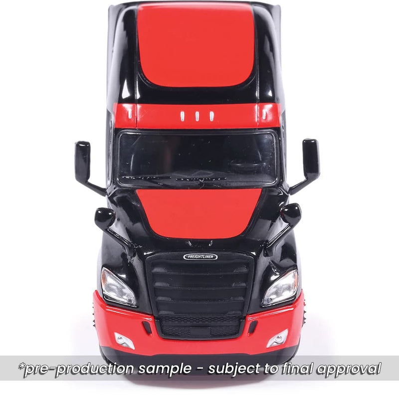 1/64 2018 Freightliner Cascadia Black and Red by IXO America