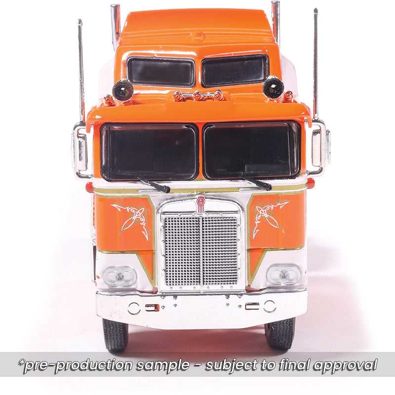 1/64 1976 Kenworth K100 Aerodyne Orange by IXO America