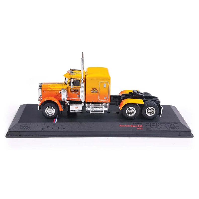 1/64 1981 Peterbilt 359 Kelsey's Trucking Orange by IXO America