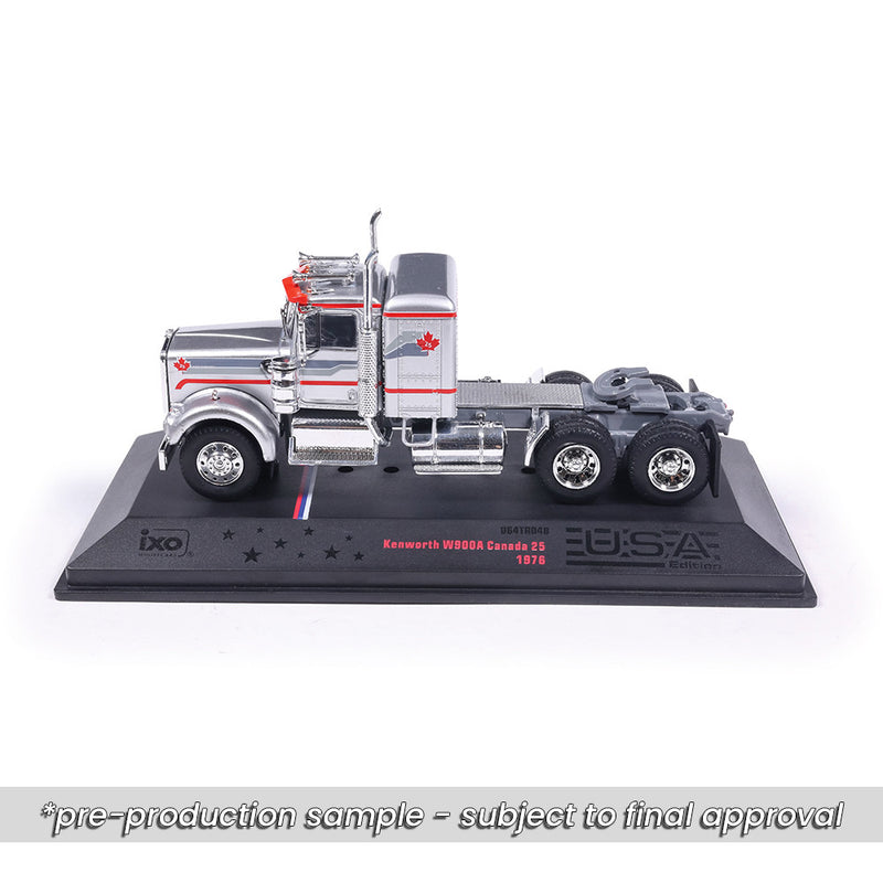 1/64 1976 Kenworth W900A Canada 25 Grey by IXO America