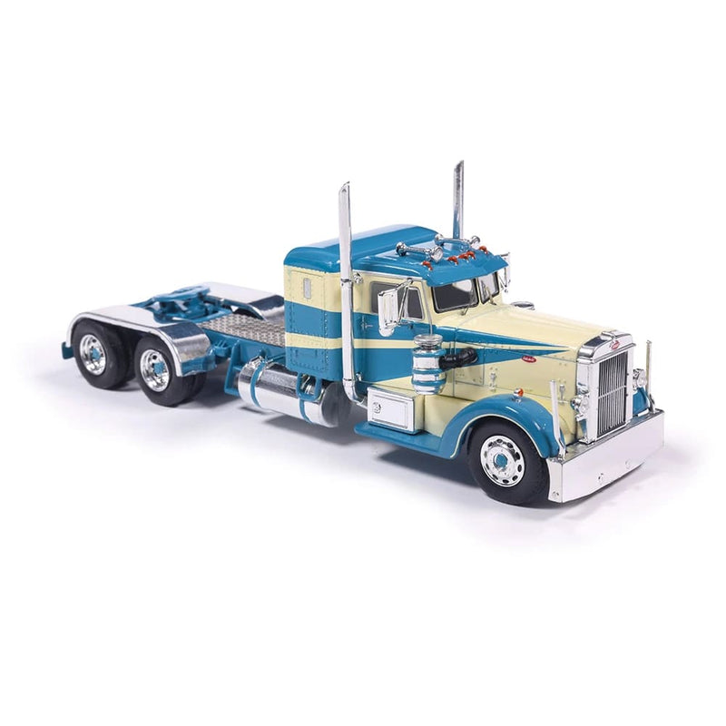 1/64 1952 Peterbilt 350 Semi Truck, Blue & Cream by IXO Models
