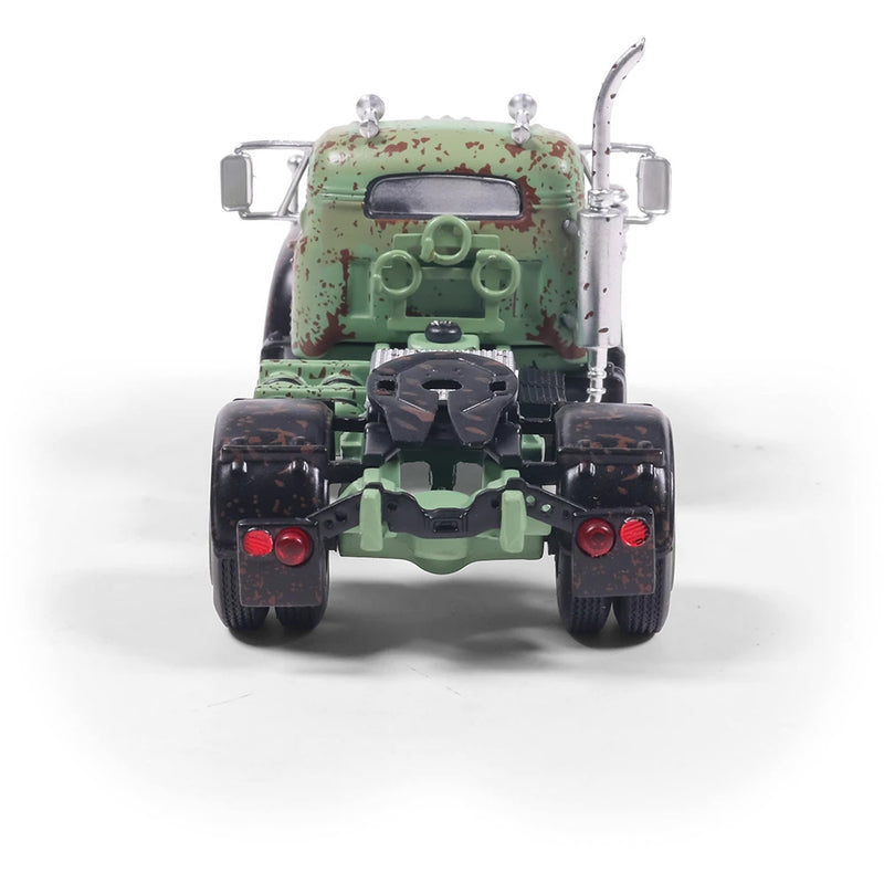 1/64 1953 Mack B61 Semi Truck, Rusty Green and Black by IXO America