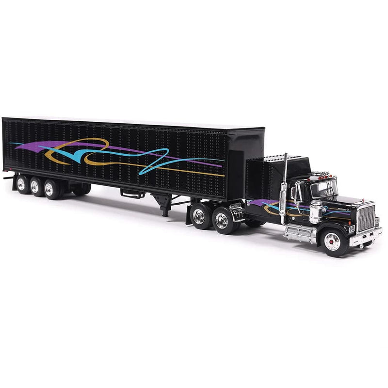 1/64 1980 GMC General with Black Trailer by IXO America