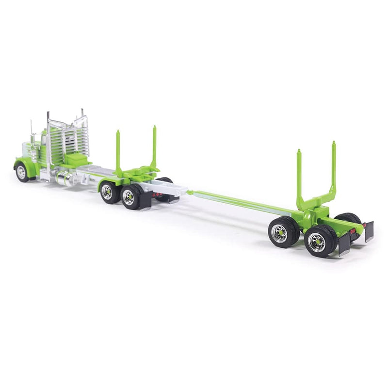 1/64 Peterbilt Logging Truck Green and White by IXO America