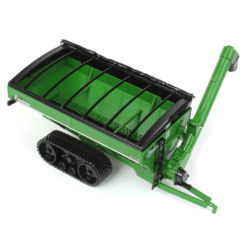 (B&D) 1/64 Parker 1154 Grain Cart with Tracks, Green - Damaged Box