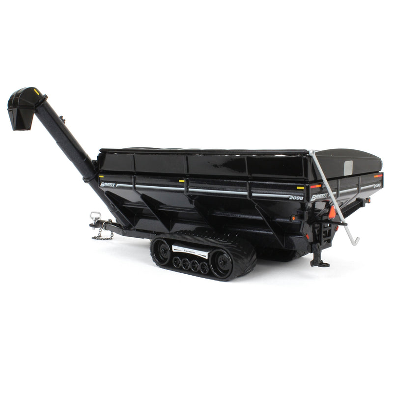 1/64 Brent 2098 Grain Cart with Equalizer Tracks by SpecCast, Metallic Black