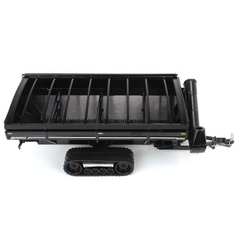 1/64 Brent 2098 Grain Cart with Equalizer Tracks by SpecCast, Metallic Black