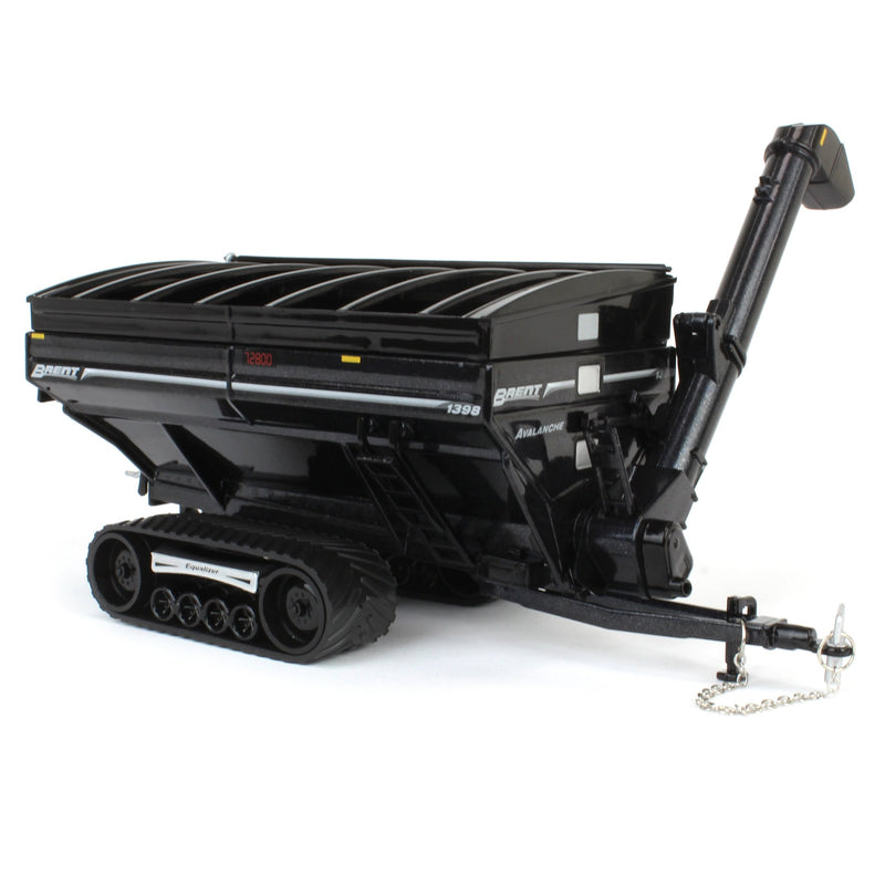 1/64 Brent 1398 Grain Cart with Equalizer Tracks, Metallic Black