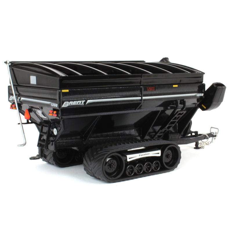 1/64 Brent 1398 Grain Cart with Equalizer Tracks, Metallic Black