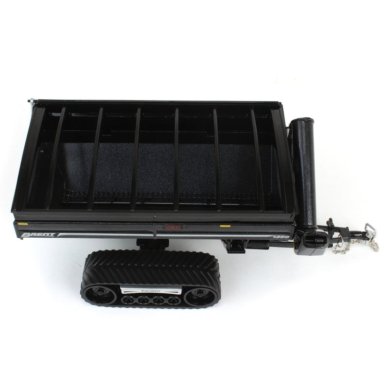 1/64 Brent 1398 Grain Cart with Equalizer Tracks, Metallic Black