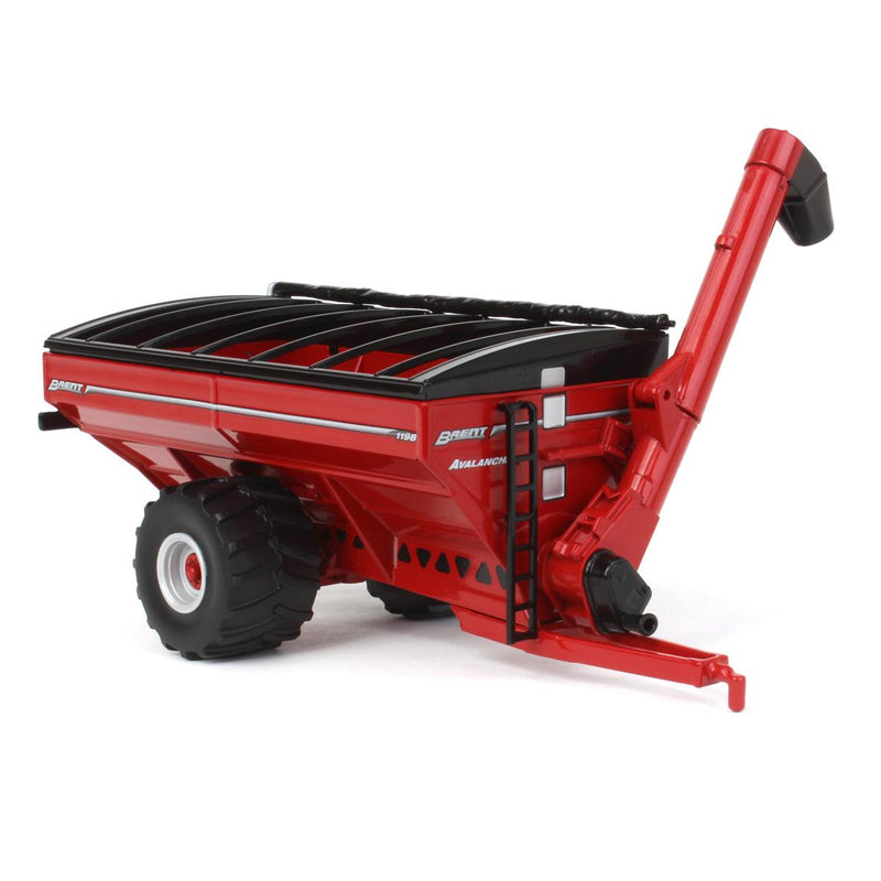 (B&D) 1/64 Brent 1198 Avalanche Grain Cart with Flotation Tires, Red - Damaged Box