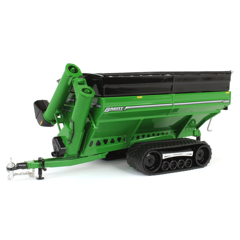 1/64 Brent 1398 Grain Cart with Equalizer Tracks by SpecCast, Green