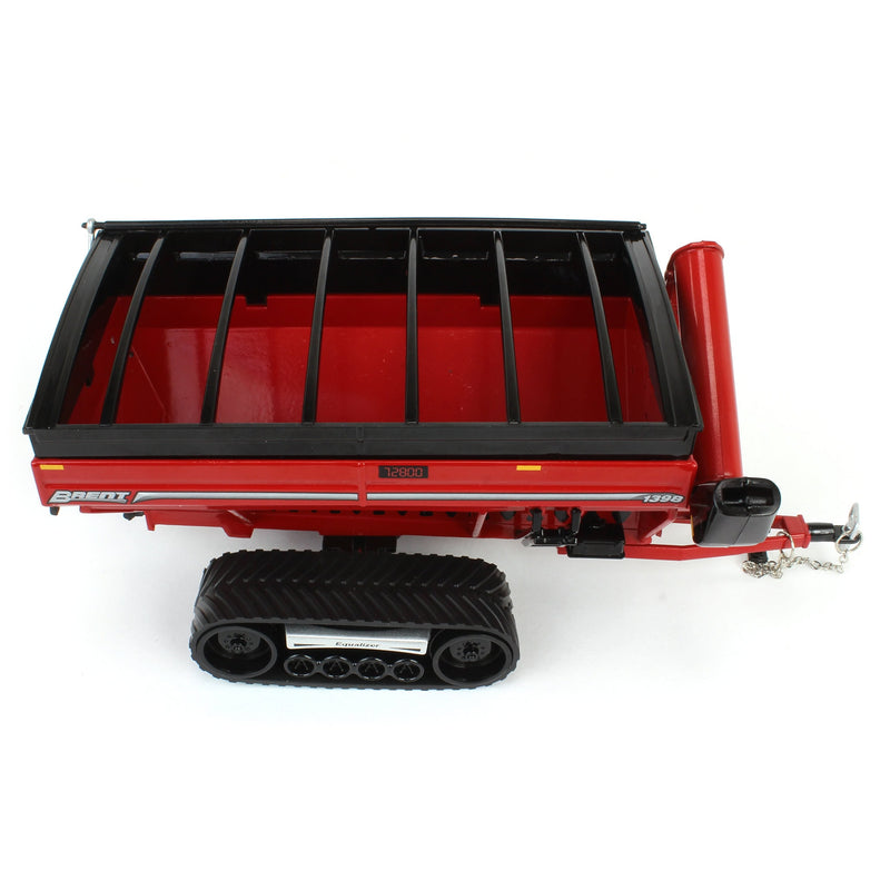 1/64 Brent 1398 Grain Cart with Equalizer Tracks by SpecCast, Red