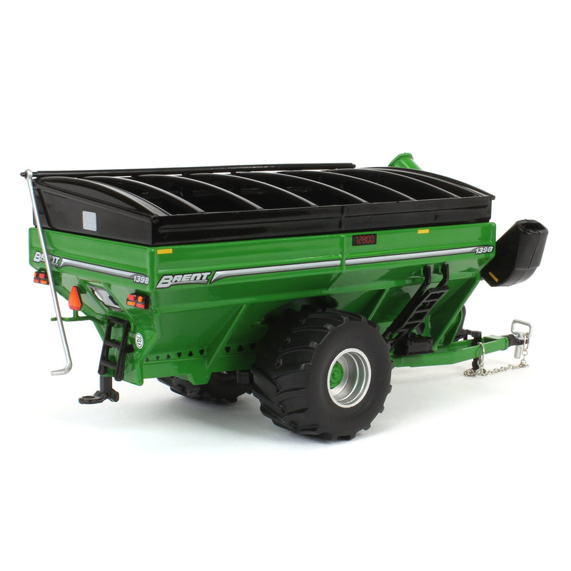 1/64 Brent 1398 Grain Cart with Flotation Tires by SpecCast, Green