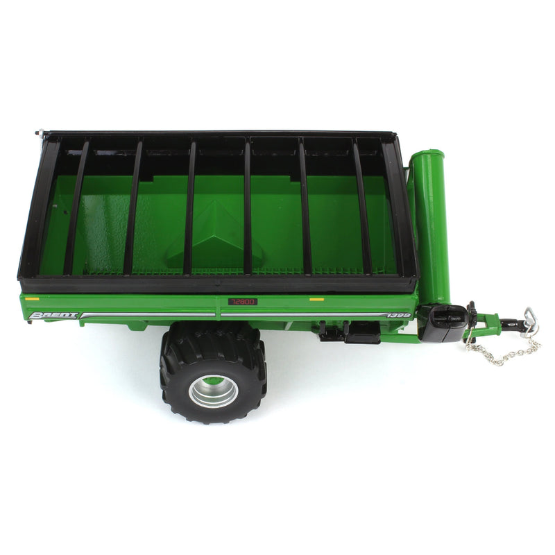 1/64 Brent 1398 Grain Cart with Flotation Tires by SpecCast, Green