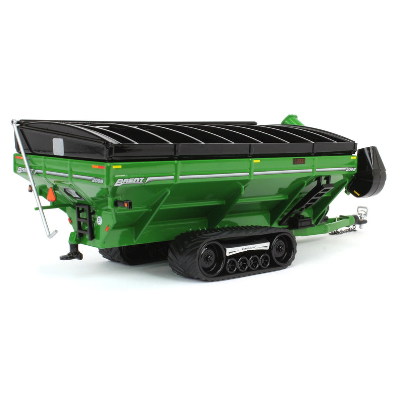 1/64 Brent 2098 Grain Cart with Equalizer Tracks by SpecCast, Green