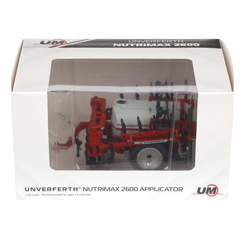 1/64 Red Unverferth NutriMax 2600 Applicator with Duals by SpecCast