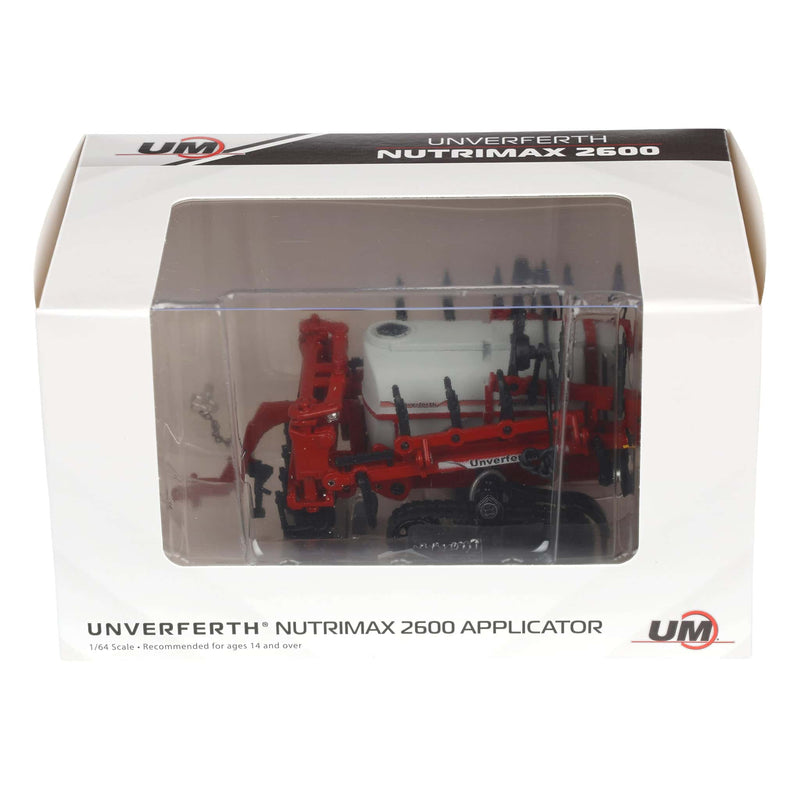 1/64 Red Unverferth NutriMax 2600 Applicator with Tracks by SpecCast