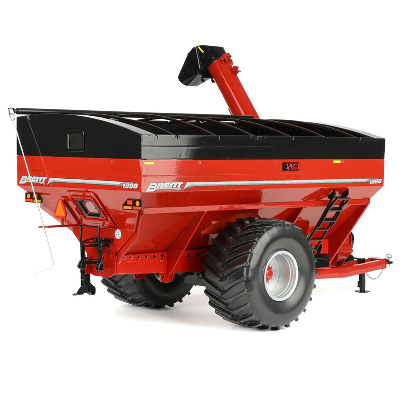 1/16 Brent 1398 Grain Cart with Flotation Tires by SpecCast, Red