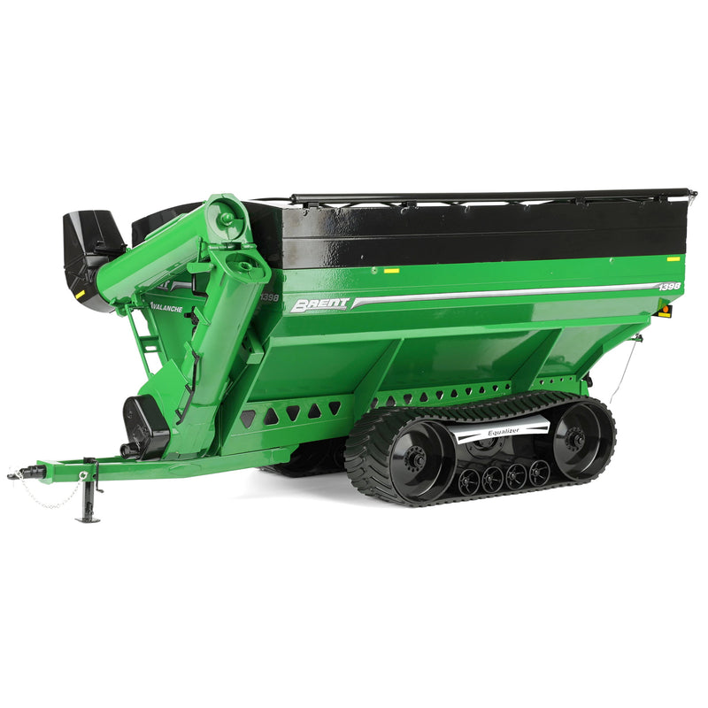 1/16 Brent 1398 Grain Cart with Equalizer Tracks Tires by SpecCast, Green