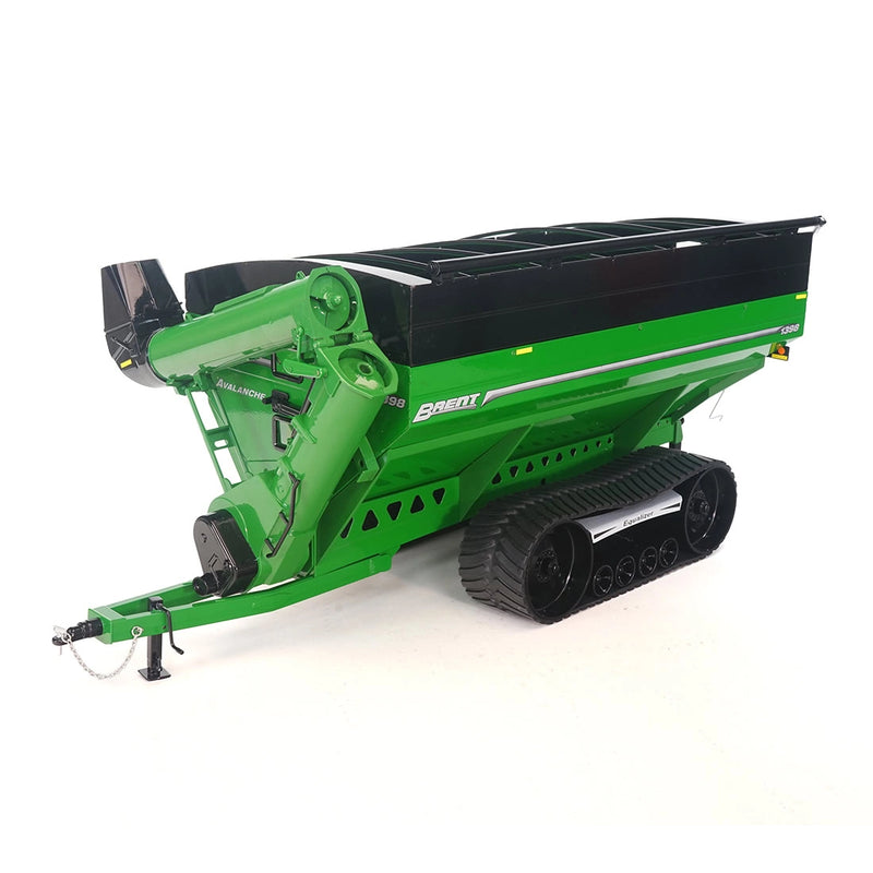1/16 Brent 1398 Grain Cart with Equalizer Tracks Tires by SpecCast, Green